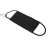 Dolce & Gabbana Black White Stripes Elastic Ear Strap One Size Face Mask SMY101003