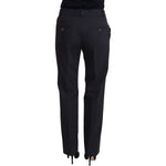 Dolce & Gabbana Grey Women Formal Tapered Pants PAN74027 - 40