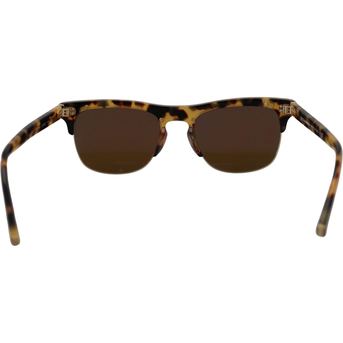 Dolce & Gabbana Brown Gold Acetate Havana DG430A Sunglasses GLA1131
