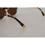 Dolce & Gabbana Brown Gold Acetate Havana DG430A Sunglasses GLA1131