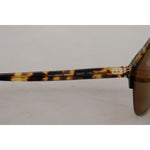 Dolce & Gabbana Brown Gold Acetate Havana DG430A Sunglasses GLA1131