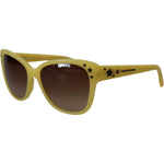 Dolce & Gabbana Yellow Acetate Frame Stars Embellishment DG4124 Sunglasses GLA1146