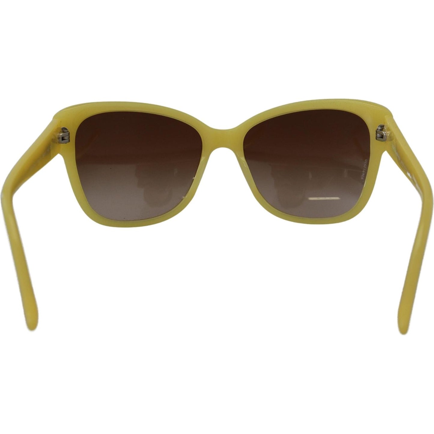 Dolce & Gabbana Yellow Acetate Frame Stars Embellishment DG4124 Sunglasses GLA1146