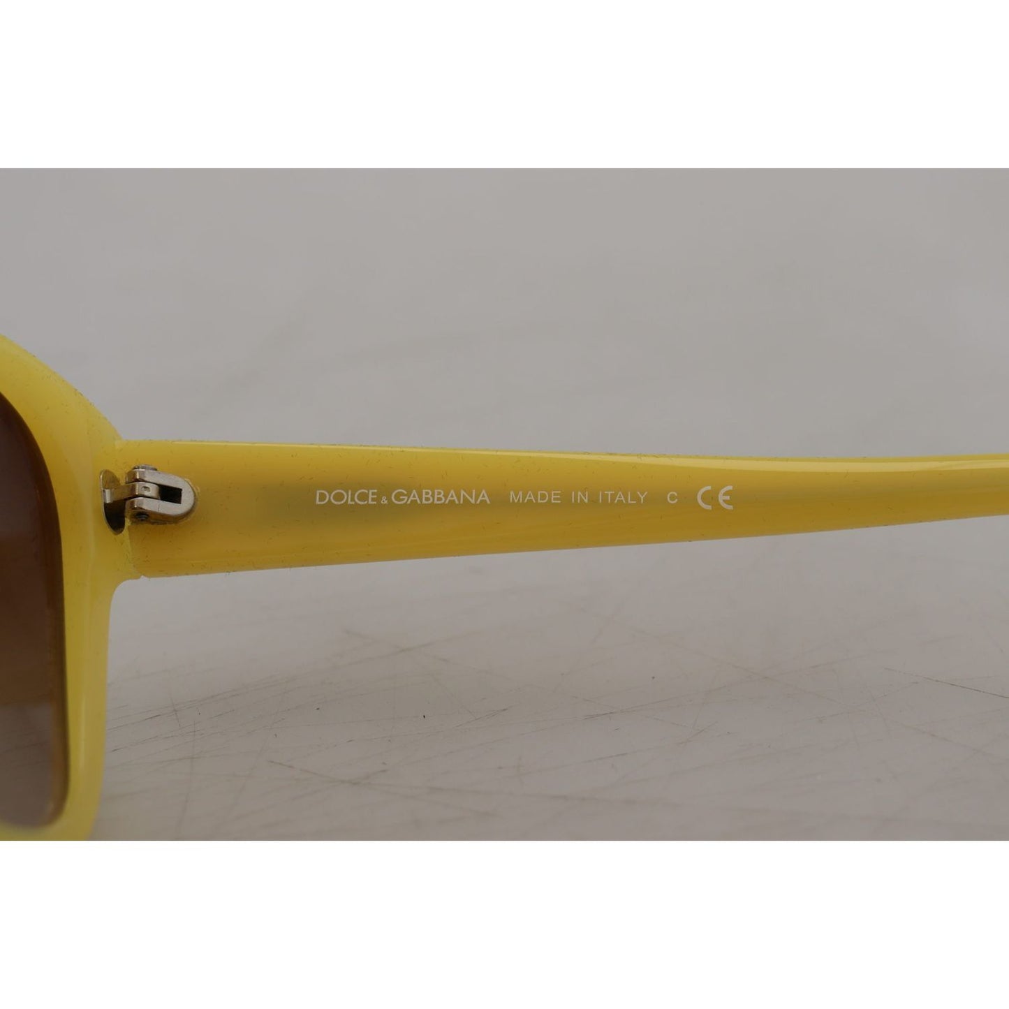 Dolce & Gabbana Yellow Acetate Frame Stars Embellishment DG4124 Sunglasses GLA1146