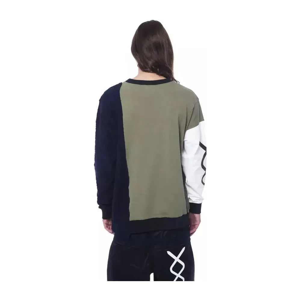 Nicolo Tonetto Army Cotton Men Sweater NI-12989-L