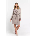 Trussardi Beige Cotton Women Coat TR-21526-IT38 | XS