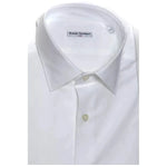 Robert Friedman White Cotton Men Shirt RO-20412-M