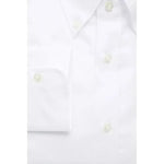 Robert Friedman White Cotton Men Shirt RO-20469-M