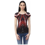 BYBLOS Multicolor Viscose Women Top BYBLOS Gray