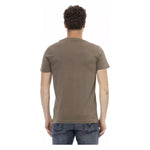 Trussardi Action Brown Cotton Men's T-Shirt TR-22834-S