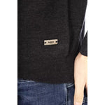Baldinini Trend Gray Fabric Men Sweater BA-22430-M