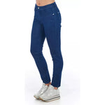 Frankie Morello Blue Cotton Women's Skinny Jean FR-21769-W30