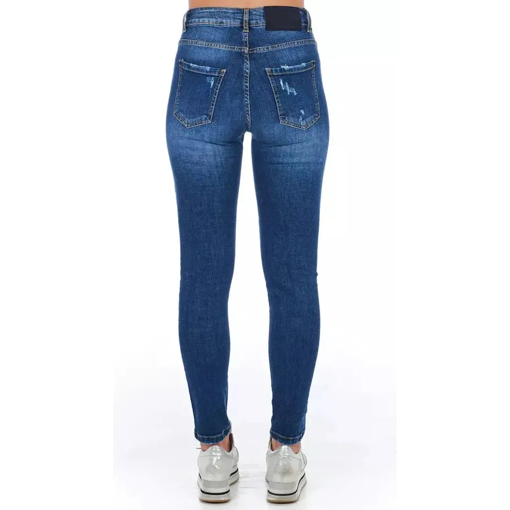 Frankie Morello Blue Denim Women Jeans FR-21771-W27