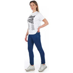 Frankie Morello Blue Cotton Women's Skinny Jean FR-21769-W30