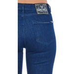 Frankie Morello Blue Cotton Women's Skinny Jean FR-21769-W30
