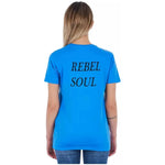 Frankie Morello Light Blue Cotton Women Top FR-21742-XS