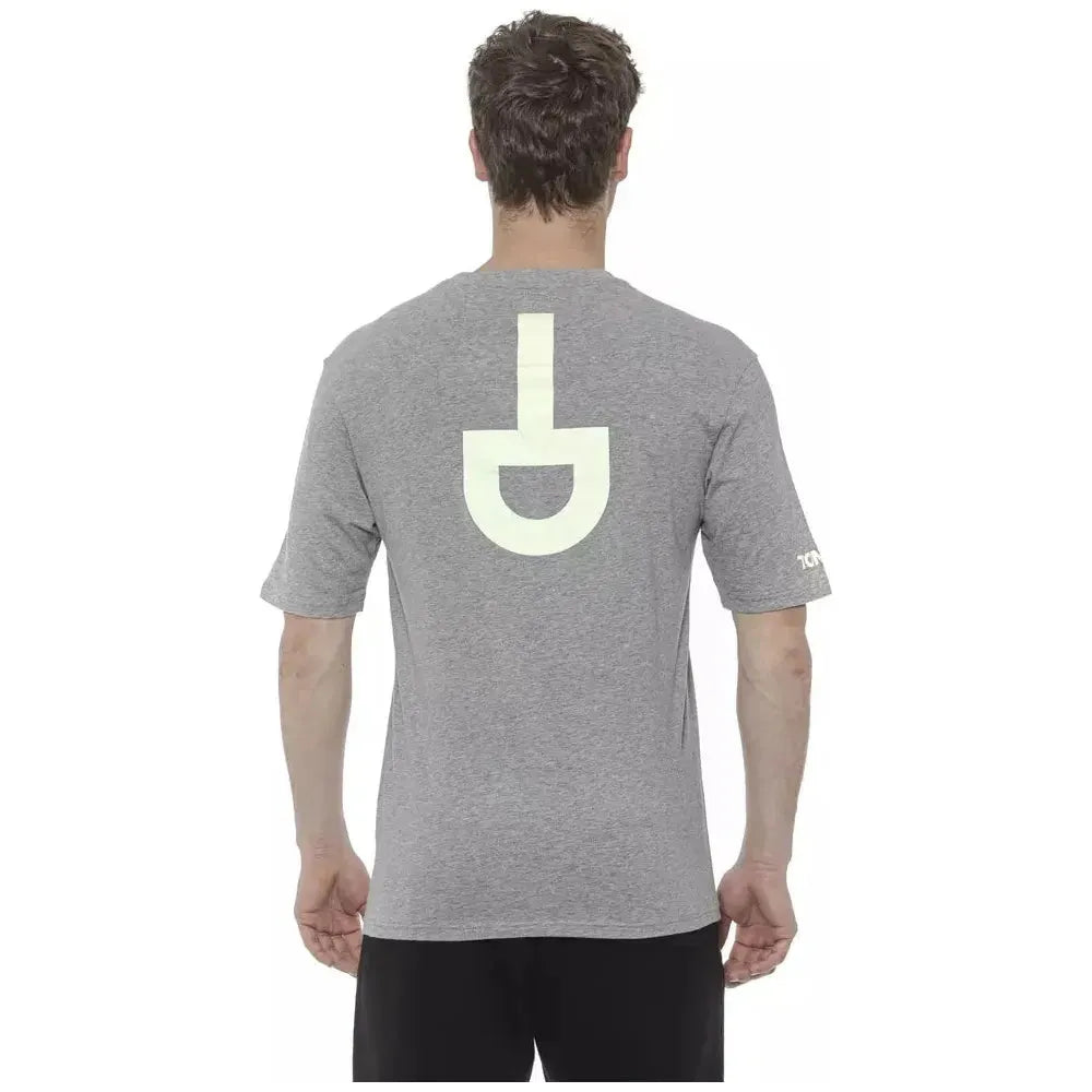Tond Gray Cotton Men T-Shirt TO-20042-S