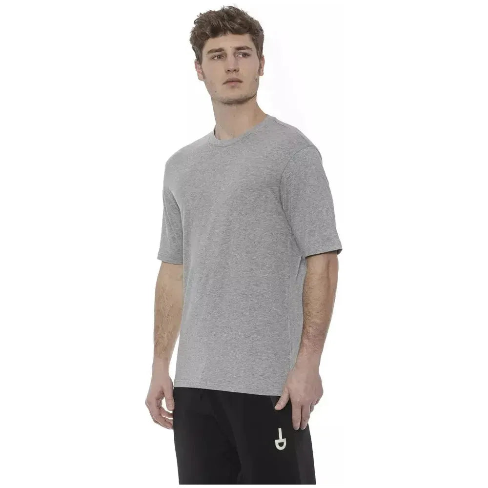 Tond Gray Cotton Men T-Shirt TO-20042-S