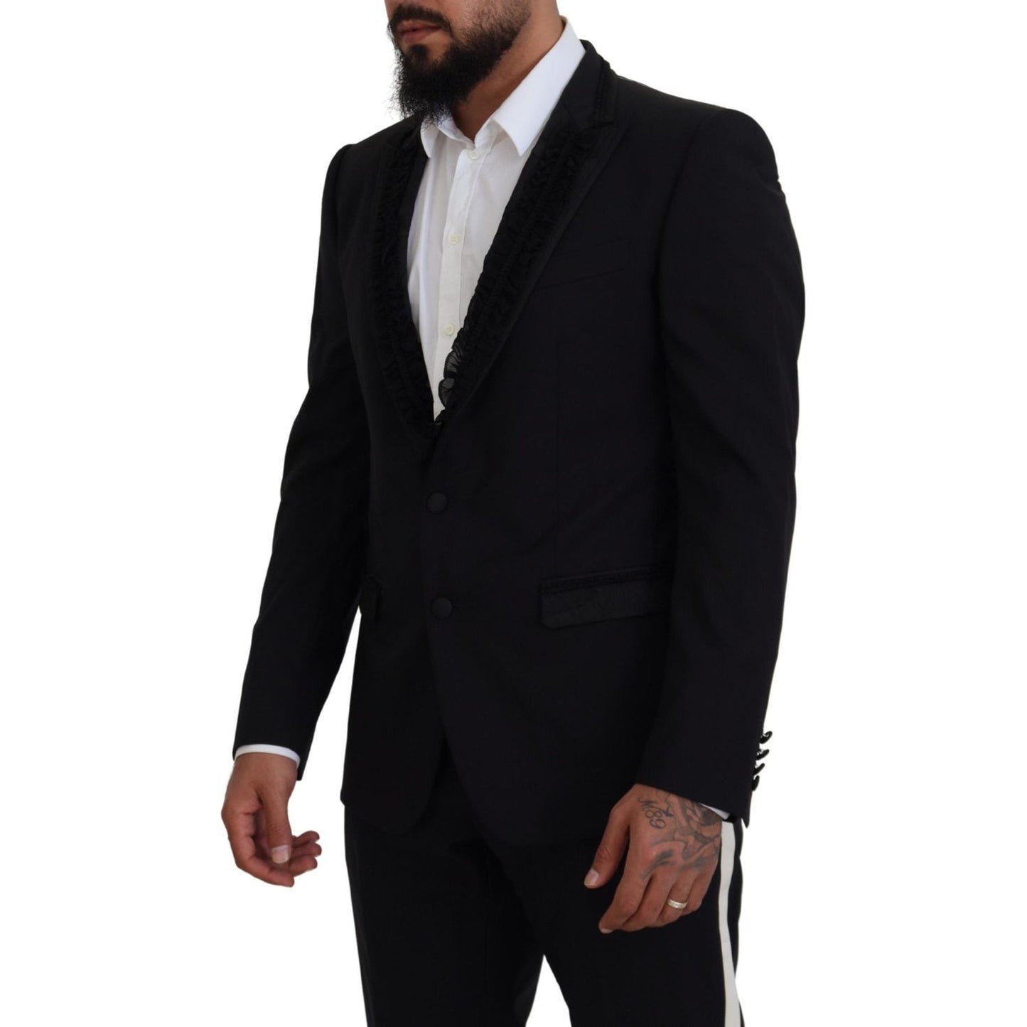 Dolce & Gabbana Black MARTINI Slim Fit Jacket Blazer KOS2112- 50