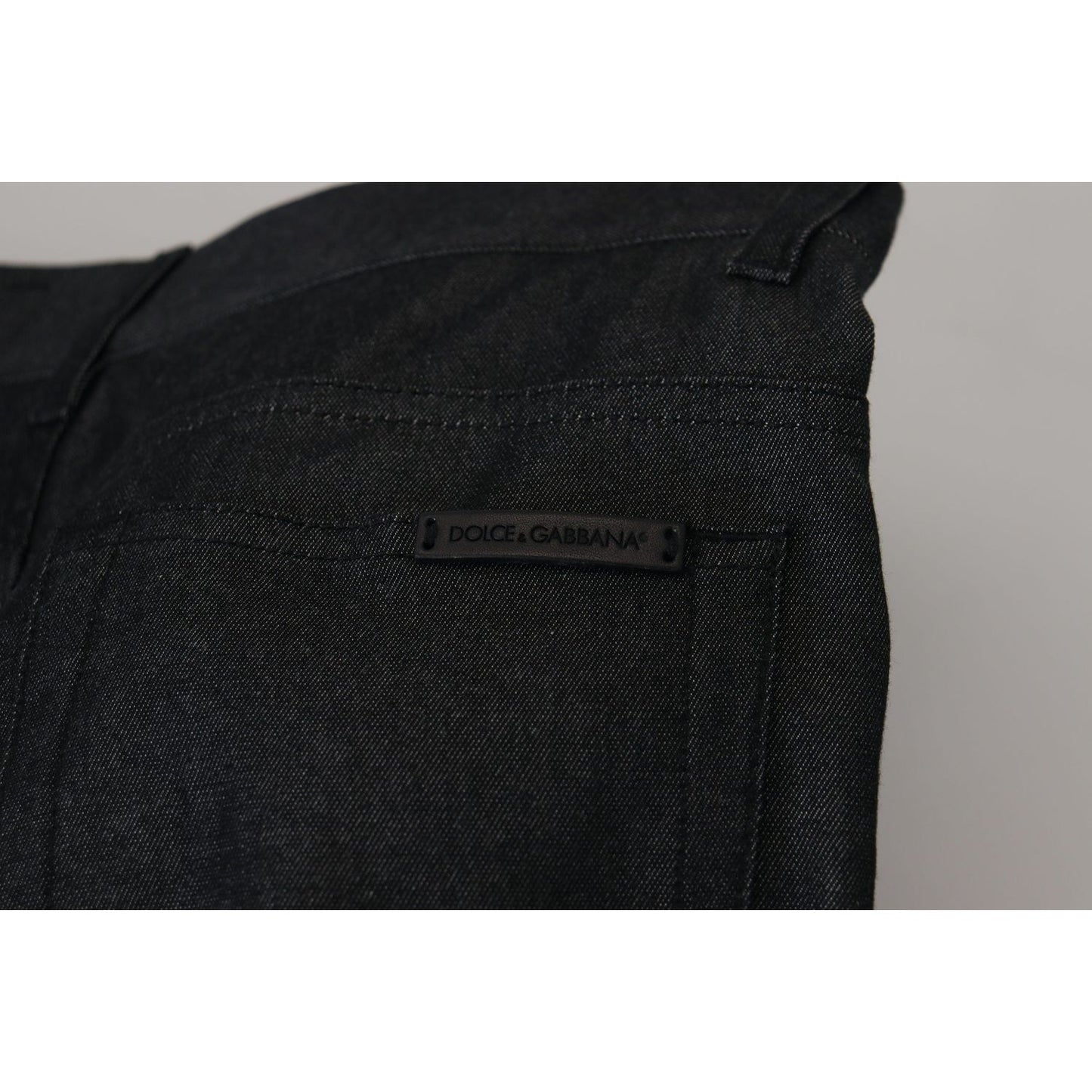 Dolce & Gabbana Black Silk Bandana Print Pants PAN73240 - 48