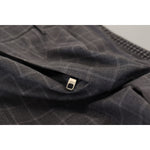 Dolce & Gabbana Grey Cotton Checkered Chino Pants PAN73333 -48