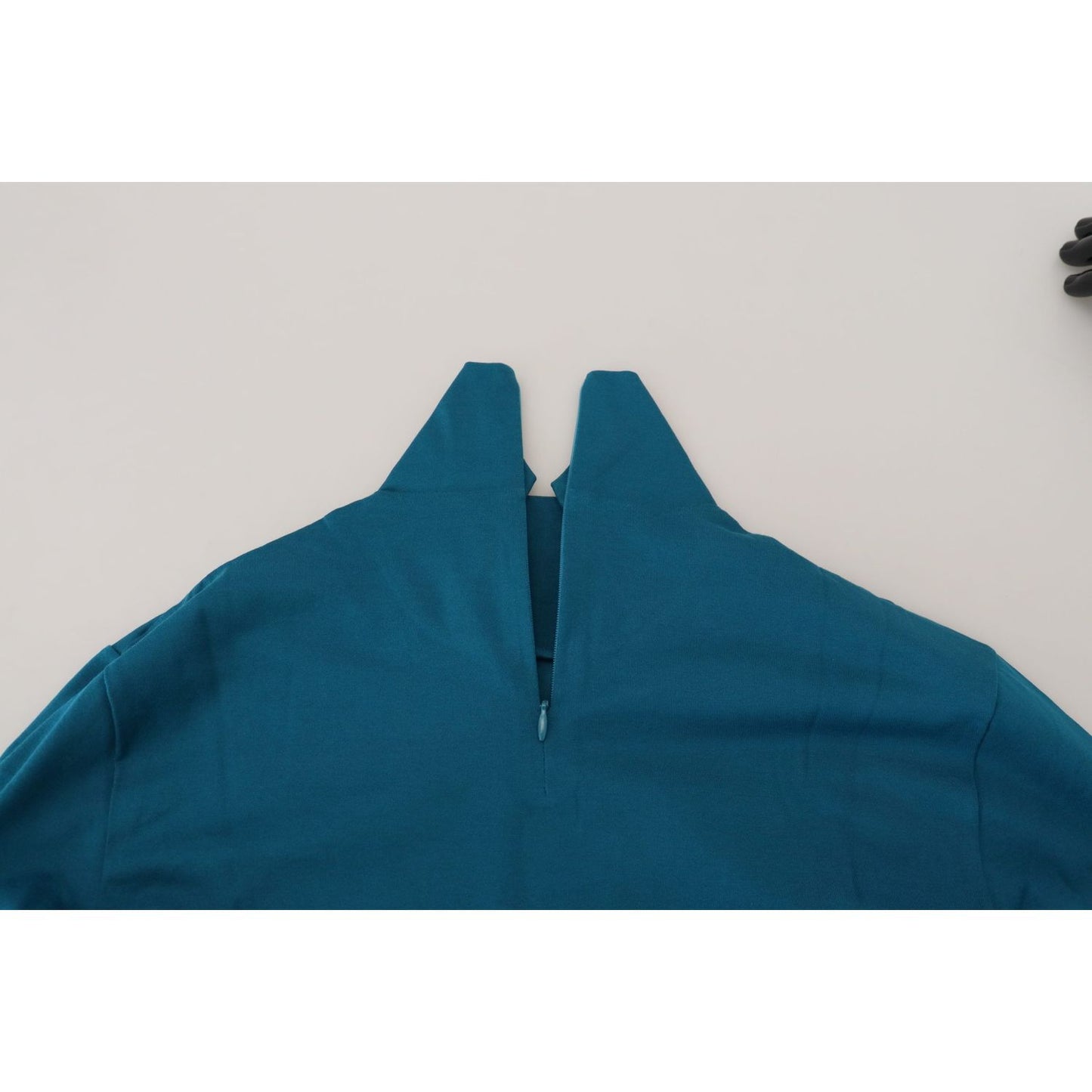 Dolce & Gabbana Blue Cotton Collared Slim Pullover Sweater TSH83075 - 48