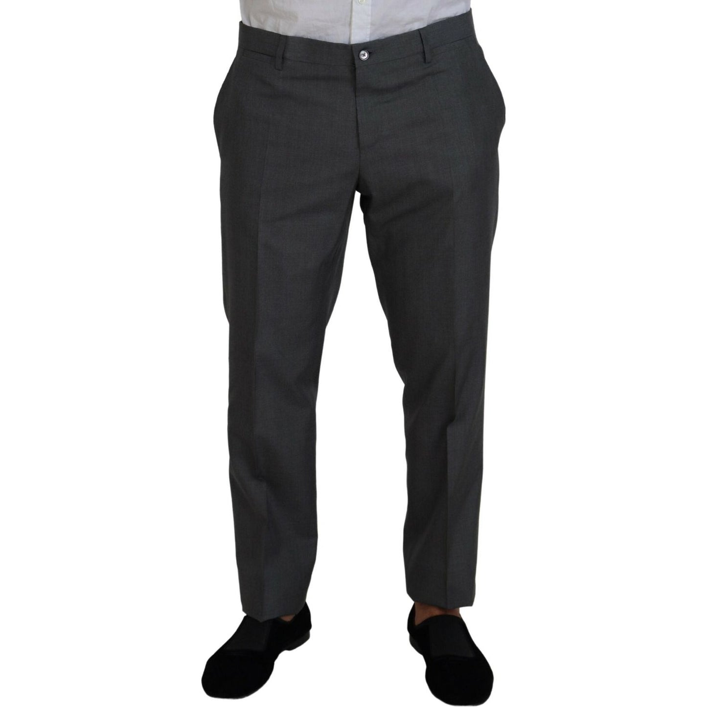 Dolce & Gabbana Gray MARTINI 3 Piece Slim Fit Suit KOS2164- 52