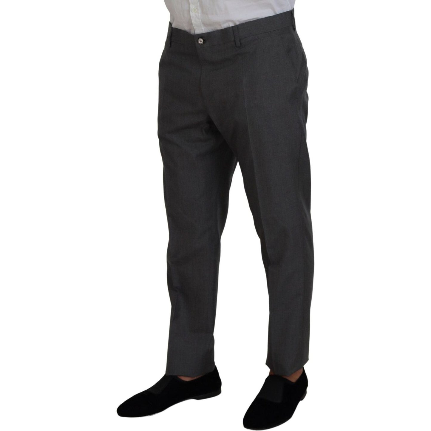 Dolce & Gabbana Gray MARTINI 3 Piece Slim Fit Suit KOS2164- 52