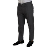 Dolce & Gabbana Gray MARTINI 3 Piece Slim Fit Suit KOS2164- 52