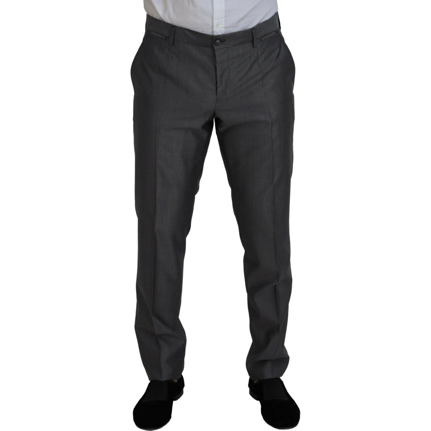 Dolce & Gabbana Gray SICILIA 3 Piece Slim Fit Suit KOS2168- 52