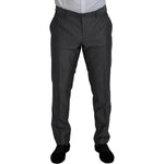 Dolce & Gabbana Gray SICILIA 3 Piece Slim Fit Suit KOS2168- 52