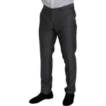 Dolce & Gabbana Gray SICILIA 3 Piece Slim Fit Suit KOS2168- 52