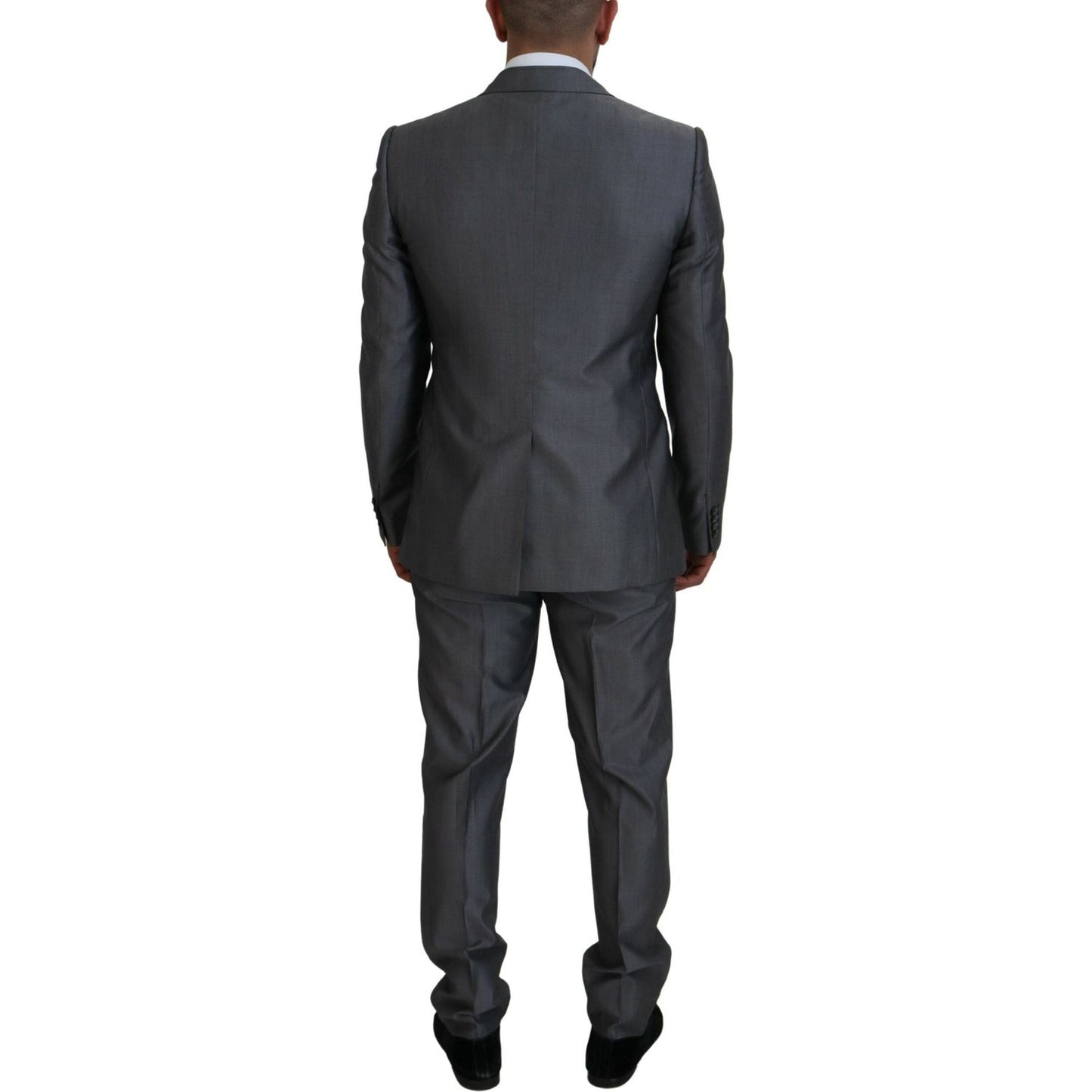 Dolce & Gabbana Gray SICILIA 3 Piece Slim Fit Suit KOS2168- 52