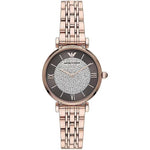 Emporio Armani Elegant Rose Gold-Tone Ladies Watch 723763298919