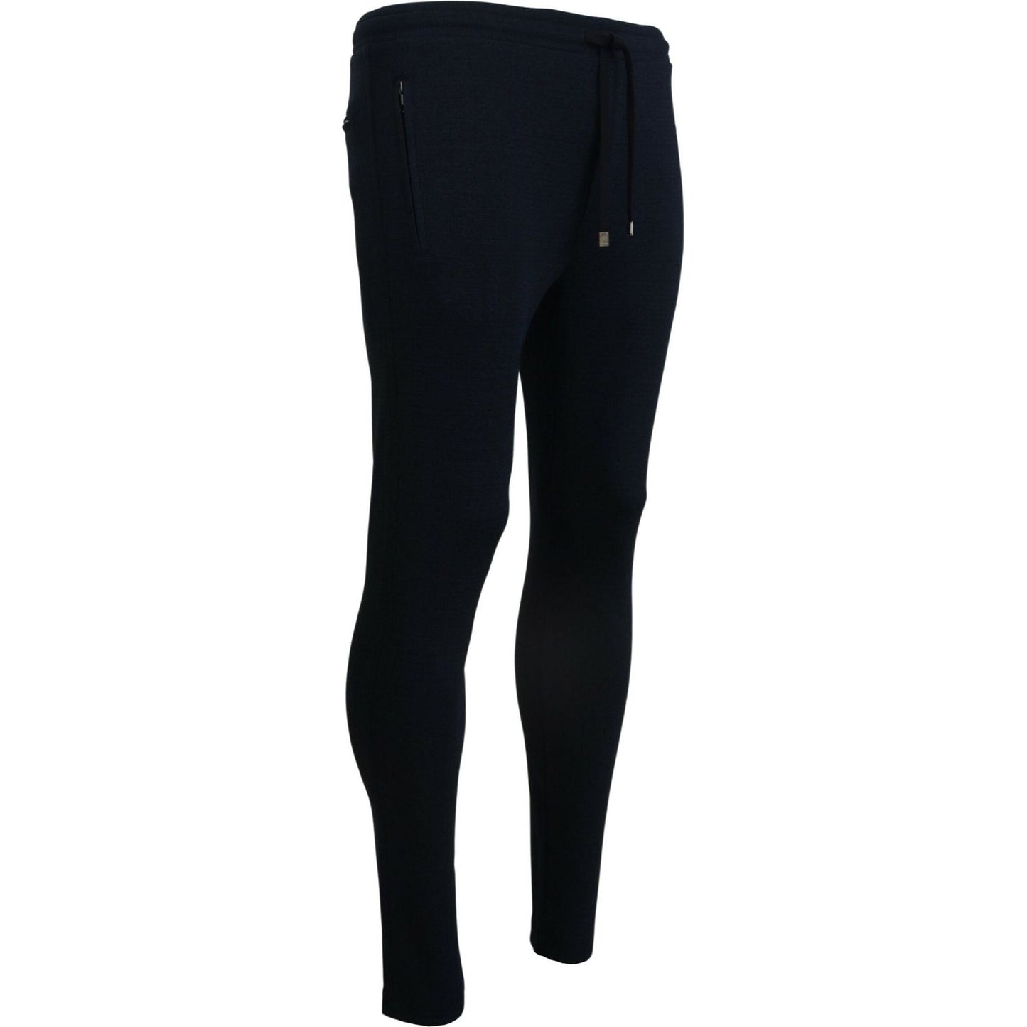 Dolce & Gabbana Blue Mens Sport Cotton Sweatpants Pants PAN74583-44