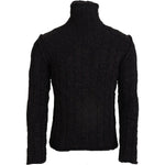 Dolce & Gabbana Brown Wool Knit Turtleneck Pullover Sweater TSH83749- 44
