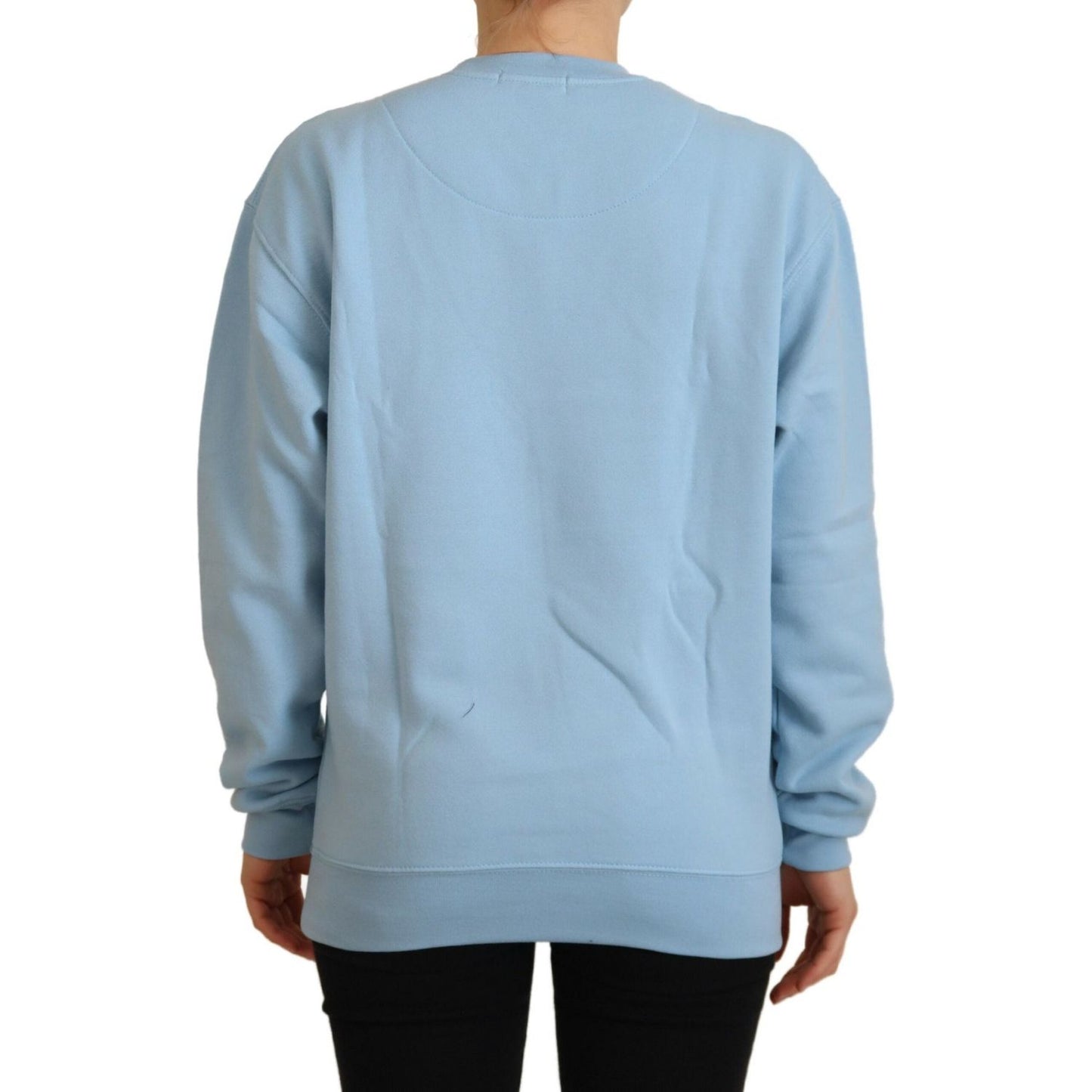 Philippe Model Light Blue Logo Printed Long Sleeves Sweater TSH83275 - 38