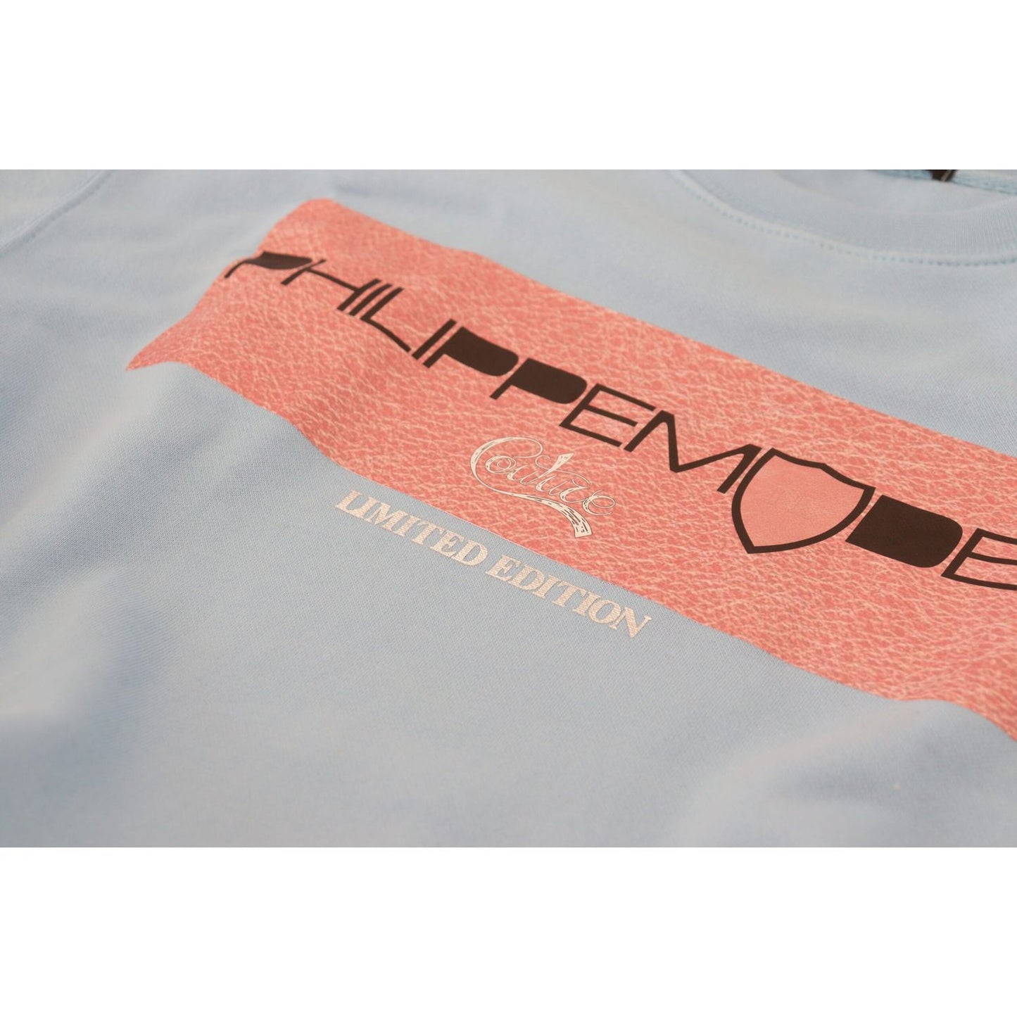 Philippe Model Light Blue Logo Printed Long Sleeves Sweater TSH83279 - 38