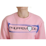 Philippe Model Pink Printed Long Sleeves Pullover Sweater TSH83283 - 38