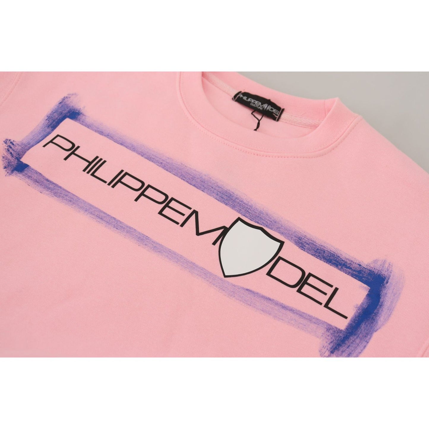 Philippe Model Pink Printed Long Sleeves Pullover Sweater TSH83283 - 38