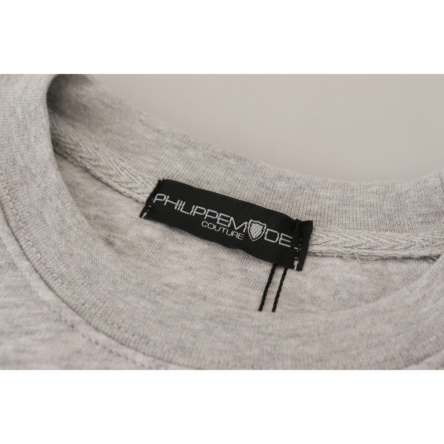 Philippe Model Gray Printed Long Sleeves Pullover Sweater TSH83291-40