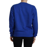 Philippe Model Blue Printed Long Sleeves Pullover Sweater TSH83292-38