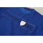 Philippe Model Blue Printed Long Sleeves Pullover Sweater TSH83292-38