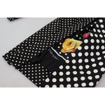 Dolce & Gabbana Multicolor Polka Dots High Waist Pants PAN74592- 38