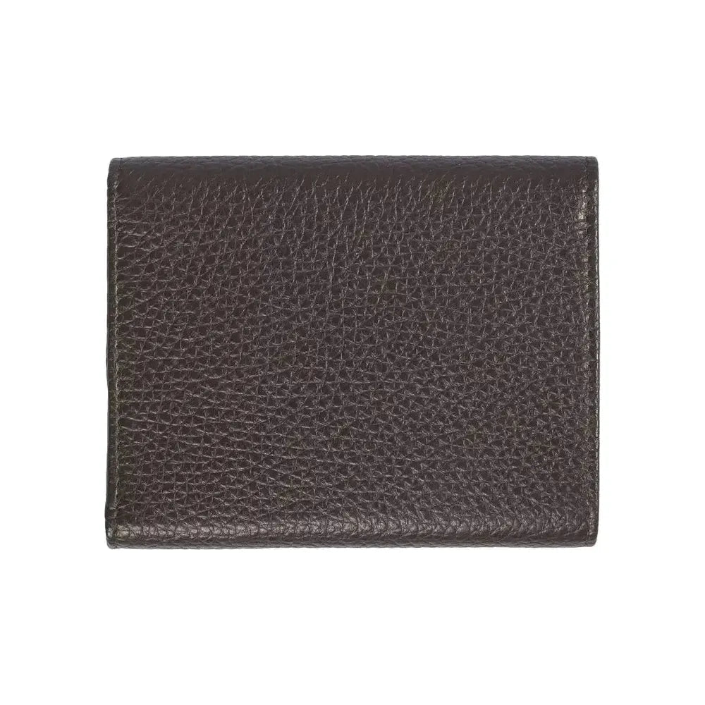 Trussardi Brown Leather Women Wallet TR-20724