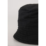 Dolce & Gabbana Black Nylon Women Bucket Cap Hat HAT9456-57