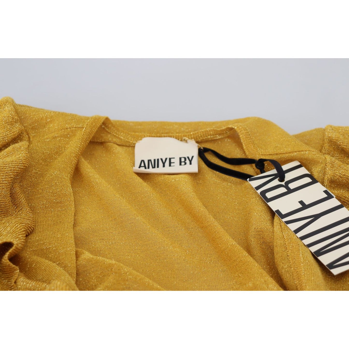 Aniye By Gold Long Sleeves Ruffled Women Cardigan Sweater