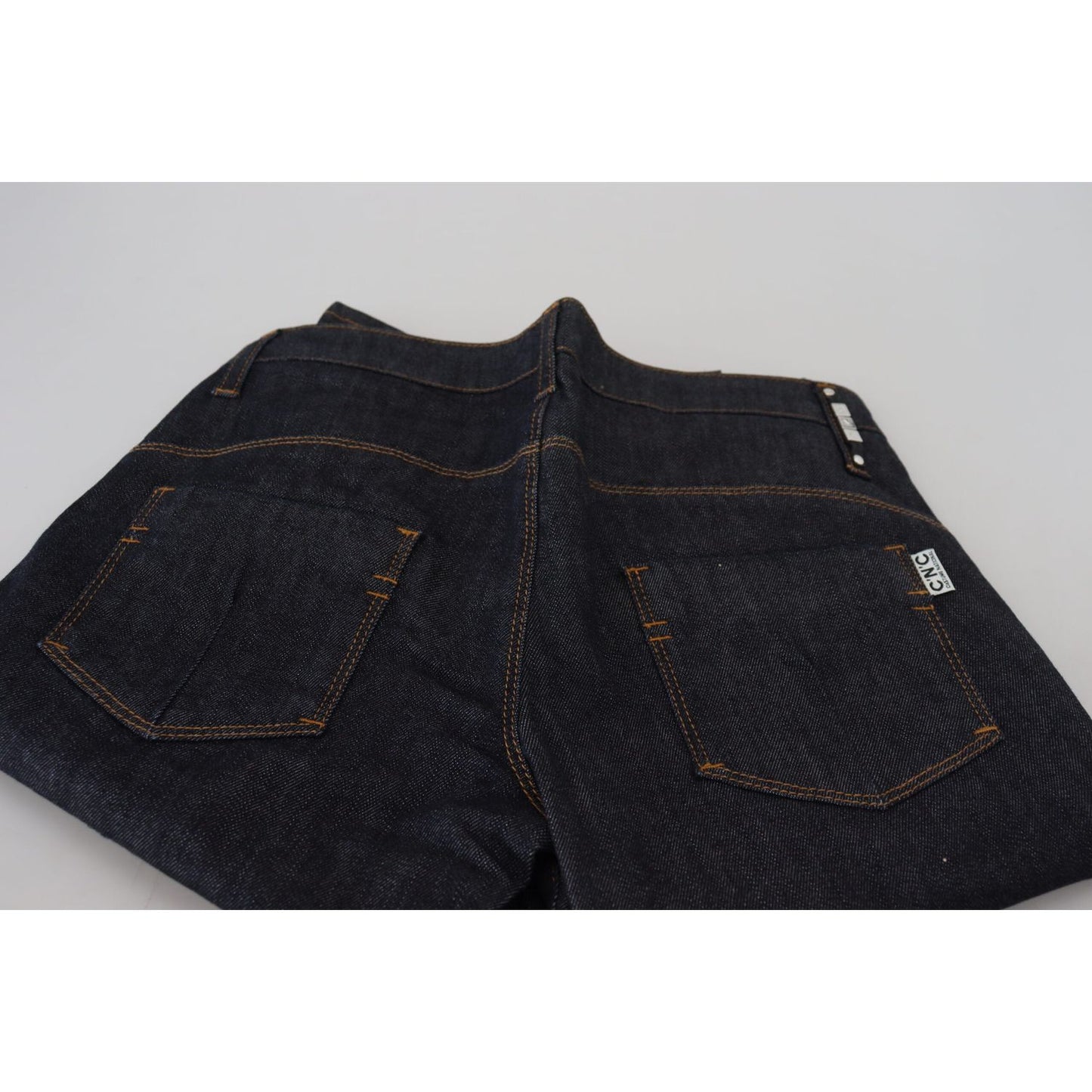 Costume National Blue Low Waist Straight Denim Pants Jeans PAN70730-26