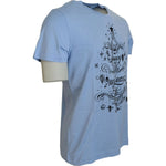 Dolce & Gabbana Light Blue Happy New Year 2017 Cotton T-shirt TSH83826- 50