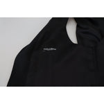 Dolce & Gabbana Black Virgin Wool Waistcoat Formal Vest TSH83841-52